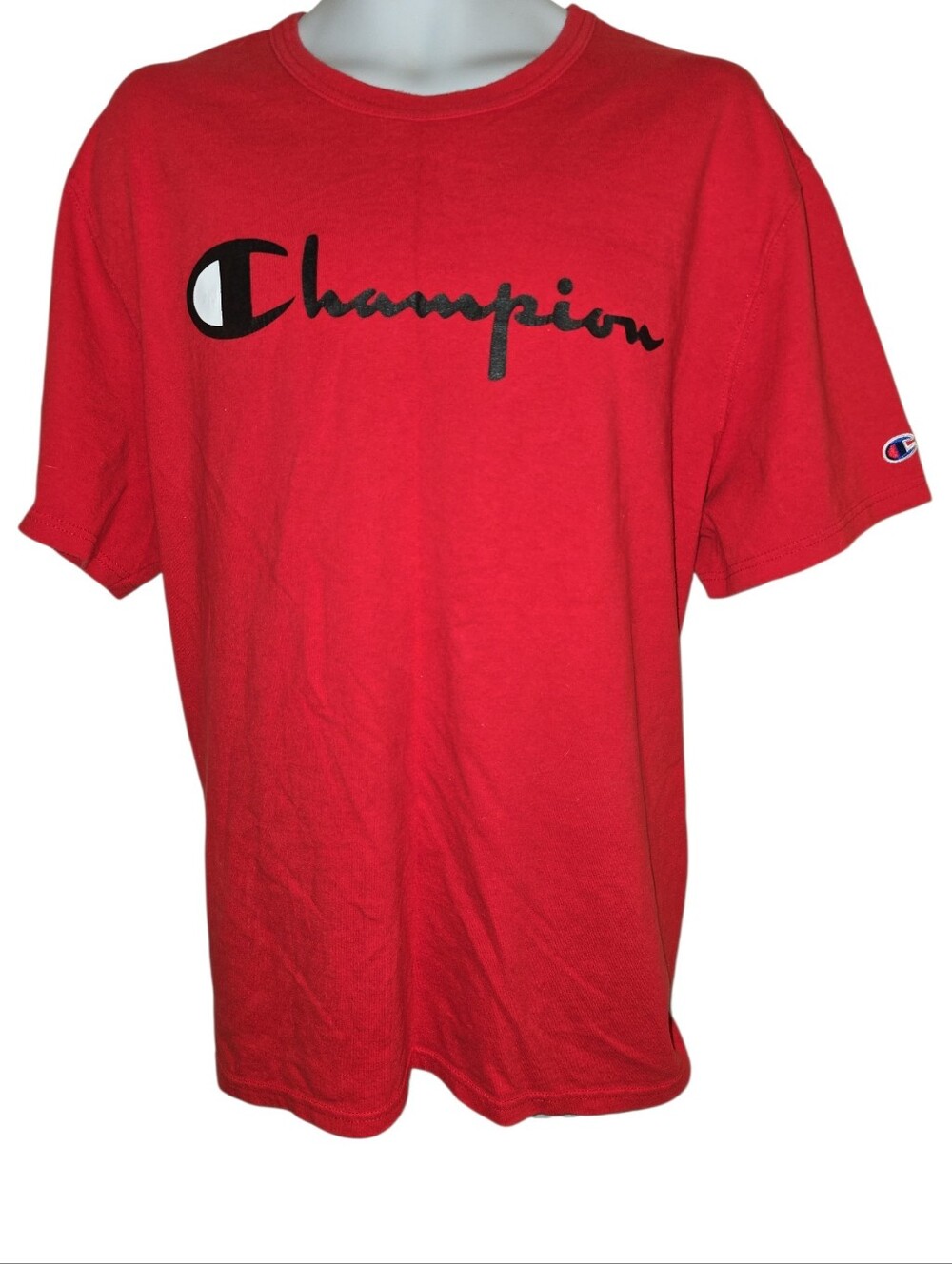 VTG Champion T-Shirt Logo Tee Adult 2XL